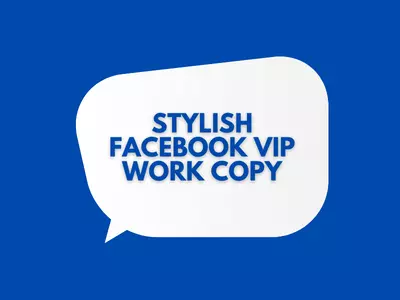 Facebook VIP Work Copy Stylish