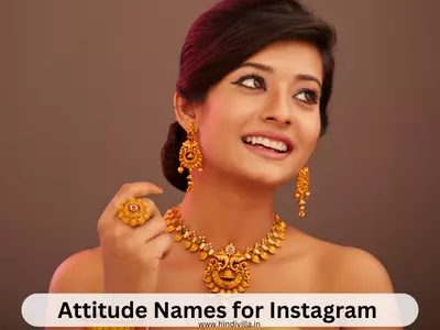 Stylish Attitude Names for Instagram for Girl in English