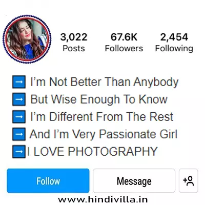 Beautiful Bio for Instagram for Girls