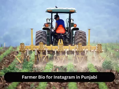 Farmer Bio for Instagram in Punjabi