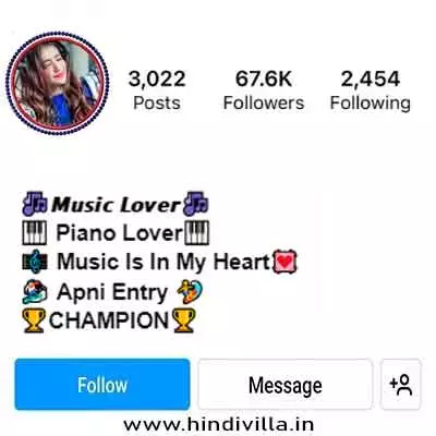 Instagram Bio Quotes for Girl Attitude in Hindi